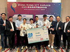 IVE Information Technology - IVE IT Discipline students won big in the Hong Kong ICT Awards 2023